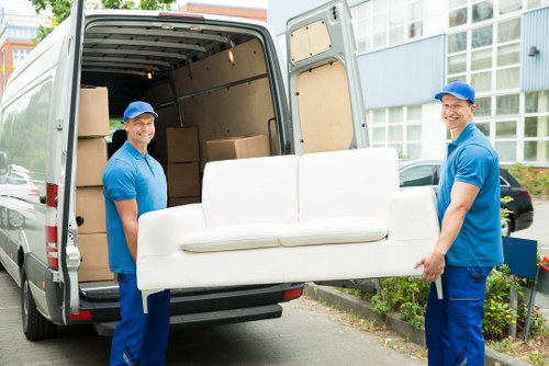 Business packing and transport during a Barnes move