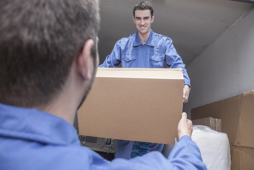 Barnes Man And Van moving service in progress