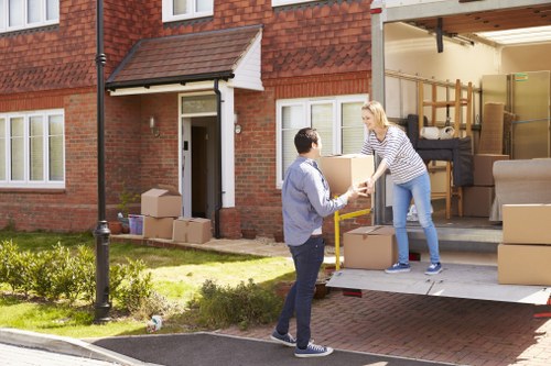 Barnes Man And Van vehicle supporting recycling and sustainable removals