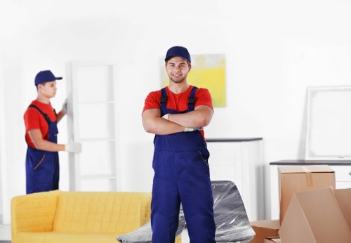 Unpacking boxes into a new Barnes home with room-by-room organization