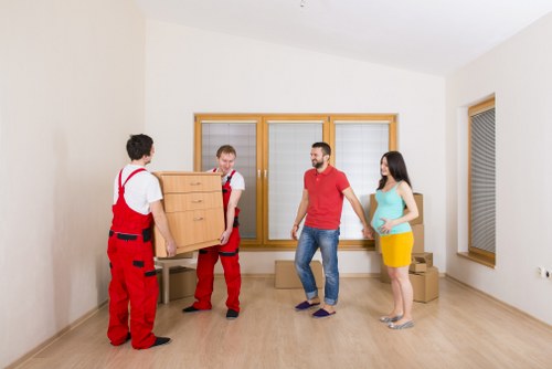 Careful handling of fragile belongings during packing services in Barnes