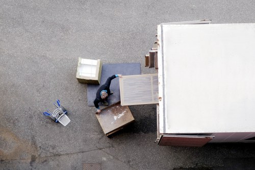 People choosing a storage solution in Barnes