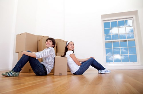 Preparation checklist and loading of unwanted furniture in Barnes
