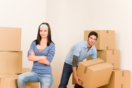 Professional removal van service for homes and businesses in Barnes