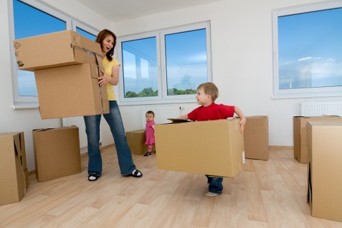 Business relocation packing and unpacking services in Barnes