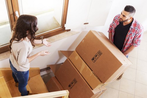 Securing items inside a van for safe transport