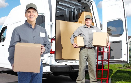 Professional office removals planning in Barnes with furniture and equipment arranged