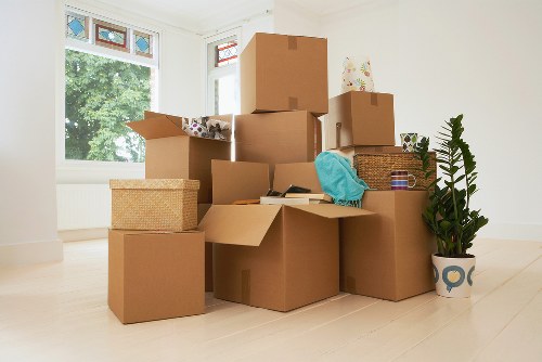 Removal team handling a flat move in Barnes