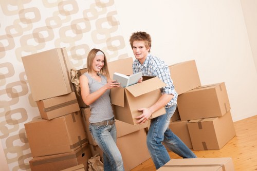 Careful furniture transport during an urgent Barnes move