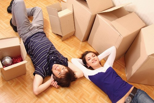 Safe and professional van loading with protective moving equipment